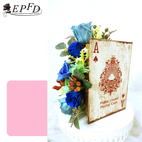 プリザーブドフラワー　ブックアレンジメント