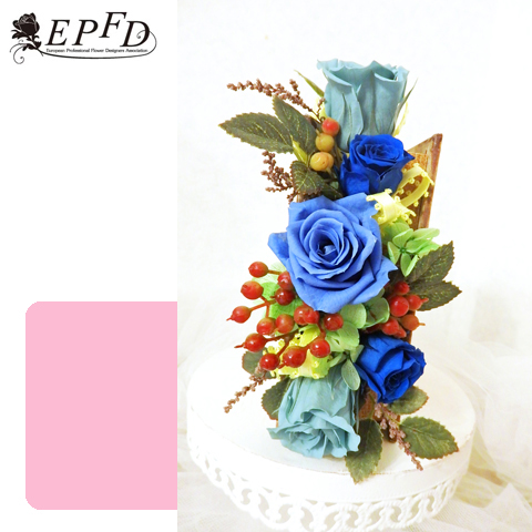 プリザーブドフラワー　ブックアレンジメント