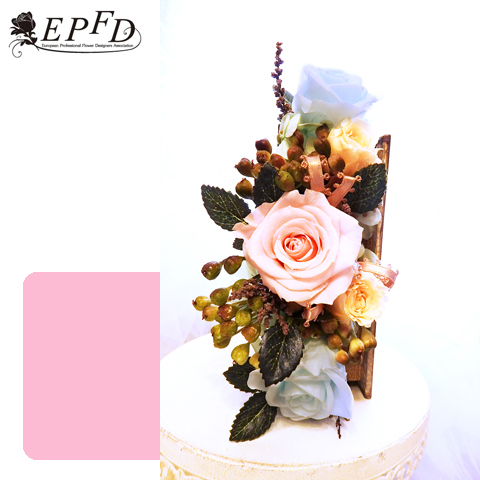 プリザーブドフラワー　ブックアレンジメント