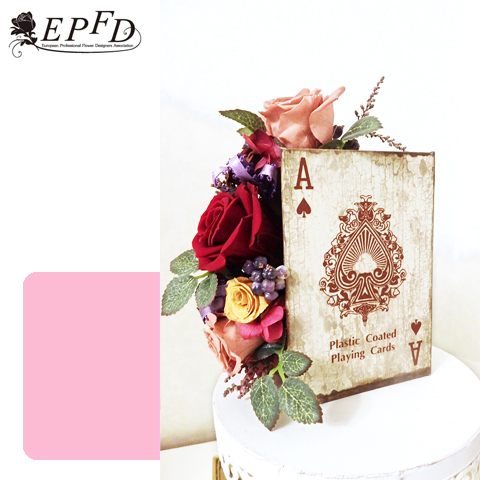 プリザーブドフラワー　ブックアレンジメント