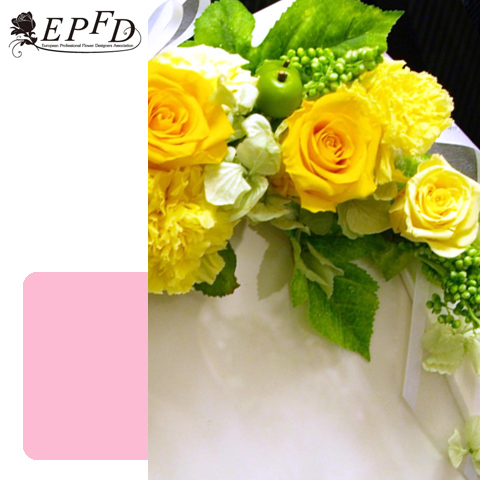 プリザーブドフラワー　ウェルカムボード