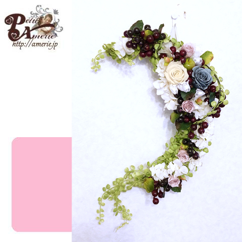 プリザーブドフラワー　スワッグ