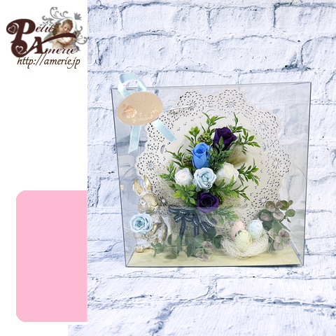 プリザーブドフラワー　イースターアレンジ