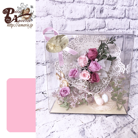 プリザーブドフラワー　イースターアレンジ