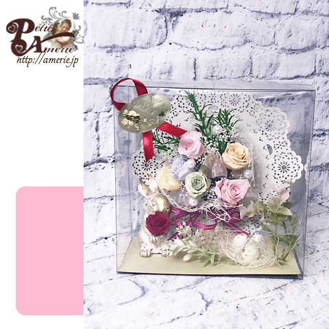 プリザーブドフラワー　イースターアレンジ