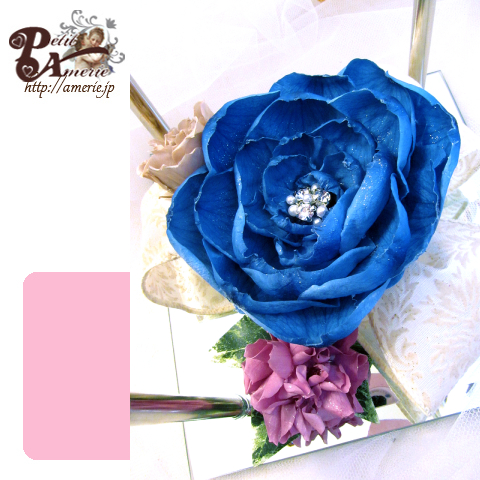 プリザーブドフラワー　メリアアレンジ