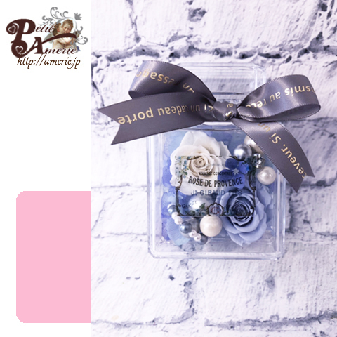 プリザーブドフラワー　香水瓶型アレンジ2個セット