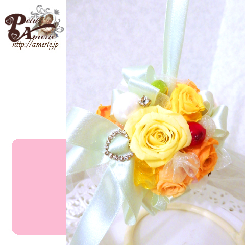 プリザーブドフラワー　フラワーボール