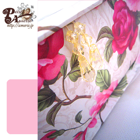 プリザーブドフラワー　クイーンローズのミラーBOX