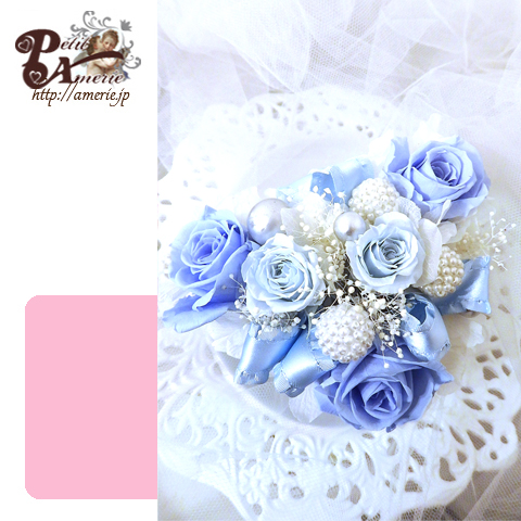 プリザーブドフラワー　ローズいっぱいのハートアレンジ