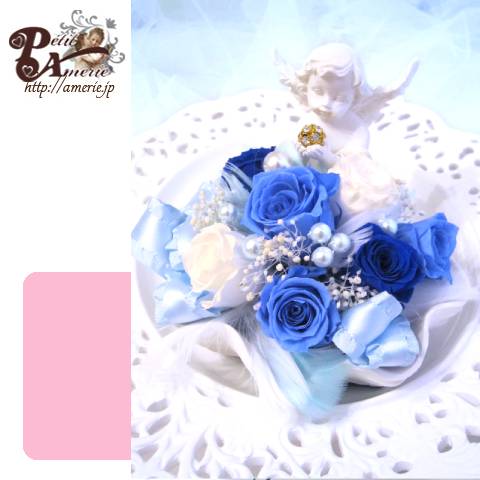 プリザーブドフラワー　エンジェルアレンジ