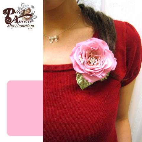 プリザーブドフラワー　コサージュメリア