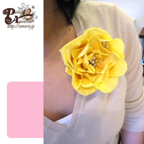 プリザーブドフラワー　コサージュメリア