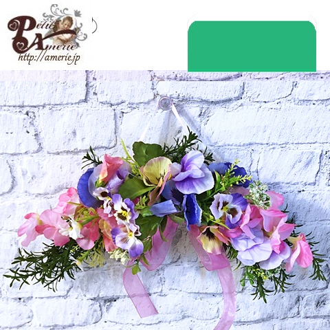 アーティフィシャルフラワー　ホリゾンタルスワッグ