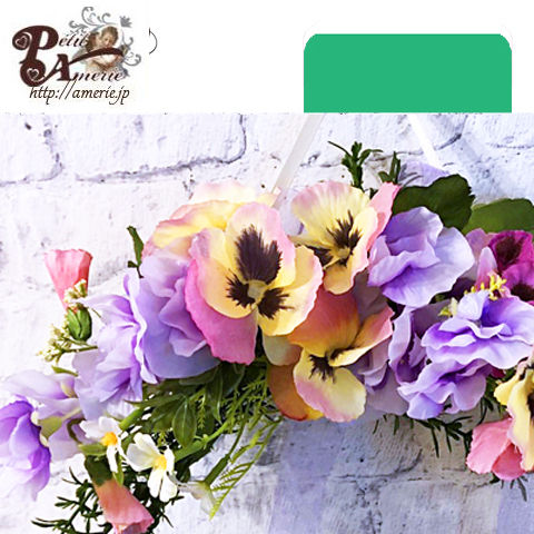 アーティフィシャルフラワー　ホリゾンタルスワッグ