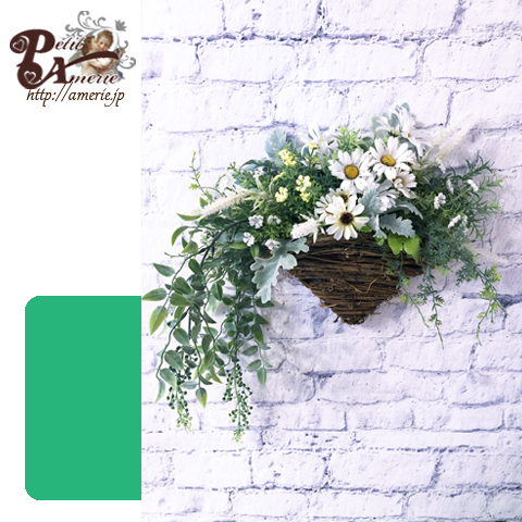 アーティフィシャルフラワー　ハンギングバスケット