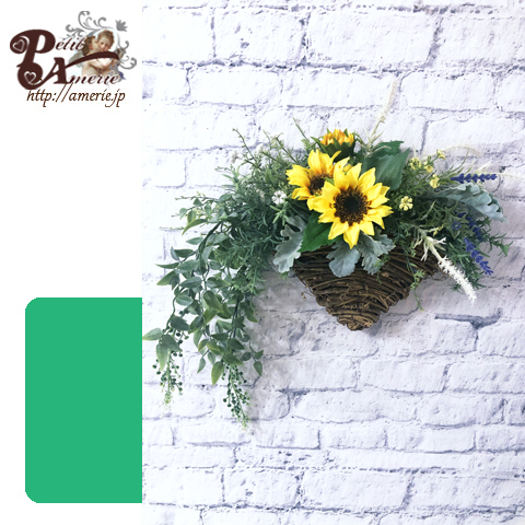 アーティフィシャルフラワー　ハンギングバスケット