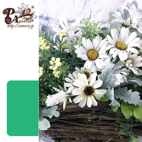 アーティフィシャルフラワー　ハンギングバスケット