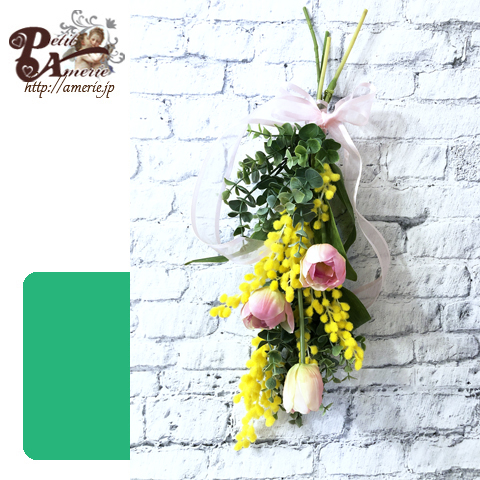 アーティフィシャルフラワー　吊り下げスワッグ