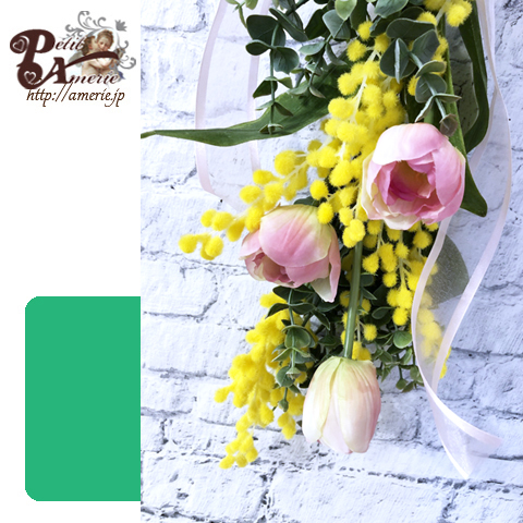 アーティフィシャルフラワー　吊り下げスワッグ