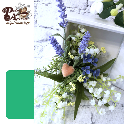 アーティフィシャルフラワー フォトフレーム