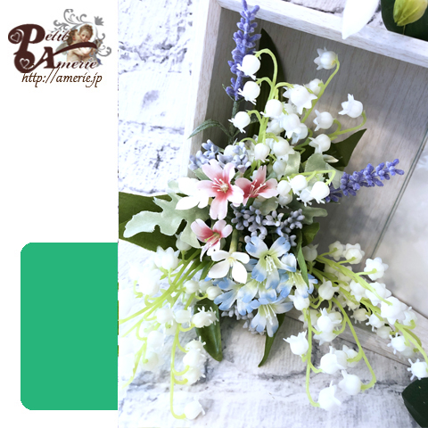 アーティフィシャルフラワー　フォトフレーム