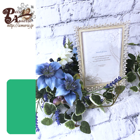 アーティフィシャルフラワー グリーンデコレーション