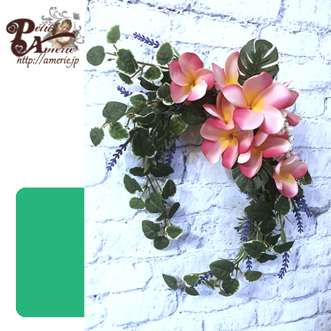 アーティフィシャルフラワー グリーンデコレーション